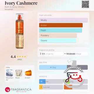 Ivory Cashmere Bath & Body Works